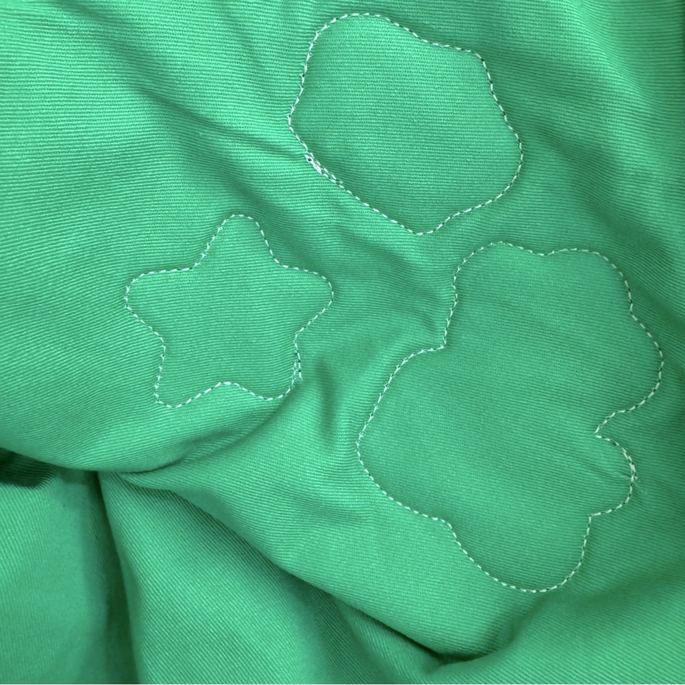 Stoney Clover Lane Green Corduroy Scoop Tote - Picture 8 of 11